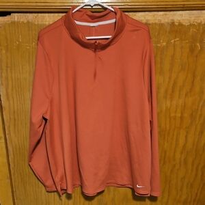 Nike Dusty Rose Pink Quarter-Zip Top